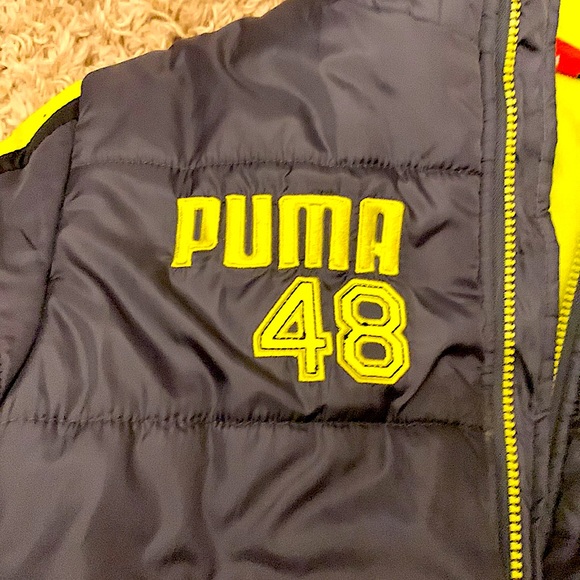 Puma Boys Hooded Puffy Jacket Boys Size M 🧥 - Picture 5 of 5